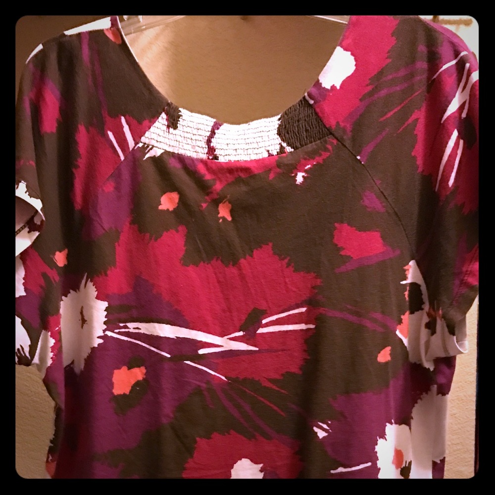 Colorful Short Sleeve Top