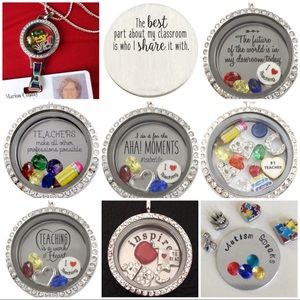 Breast Cancer Awareness Floating Lockets