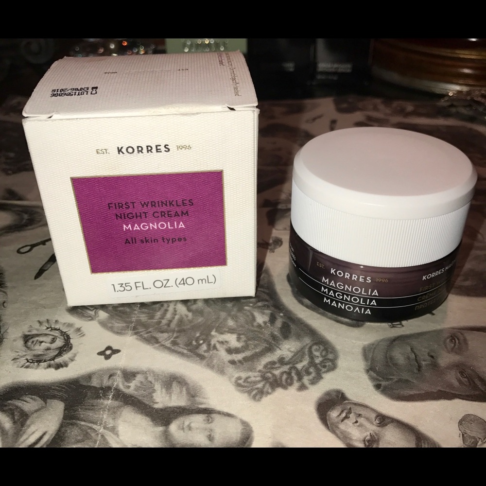 KORRES FIRST WRINKLES NIGHT CREAM MAGNOLIA 💋