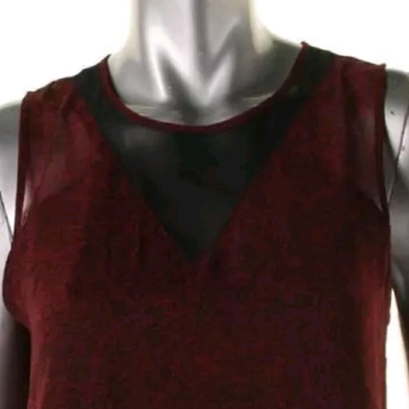 BCB GENERATION  Womens Red Sleeveless Shift Mini - Picture 2 of 4