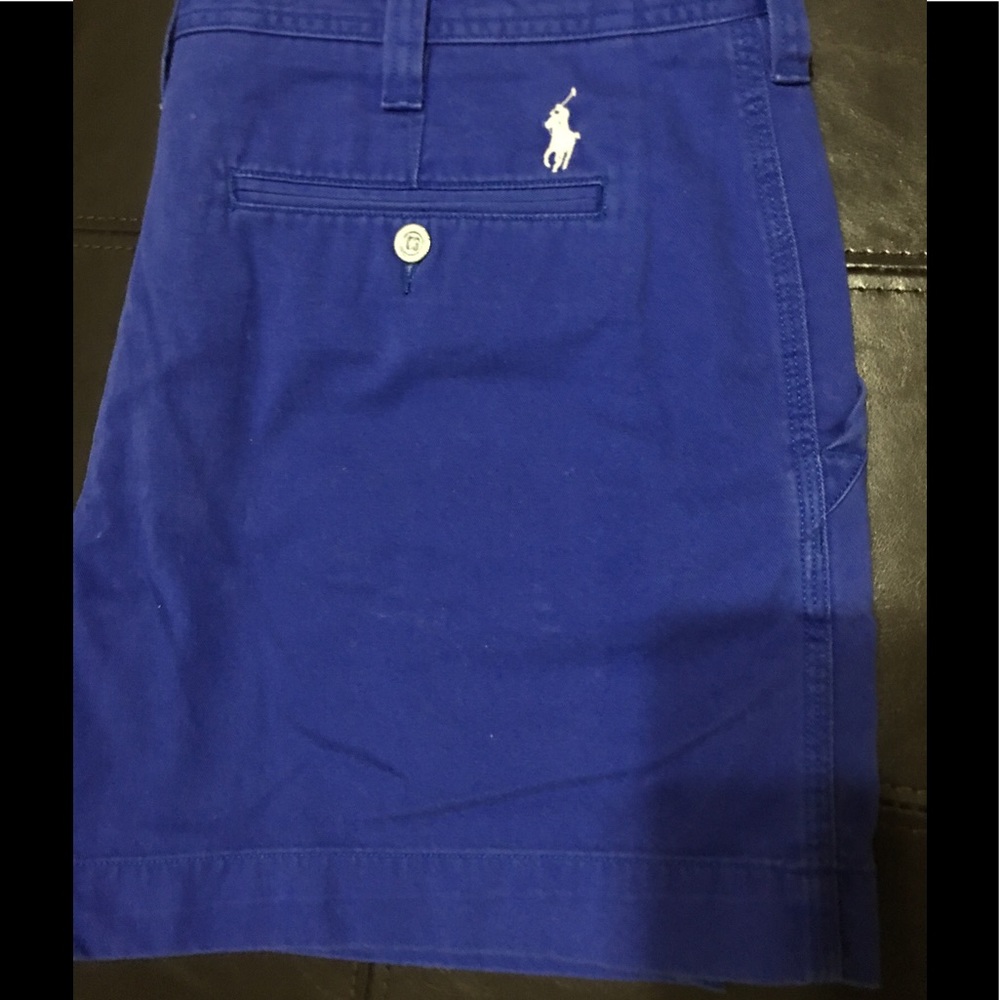 Ralph Lauren Royal Blue Chino Shorts