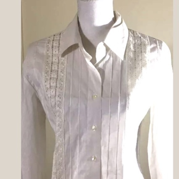 Embroidered Button Down Shirt - Picture 4 of 5