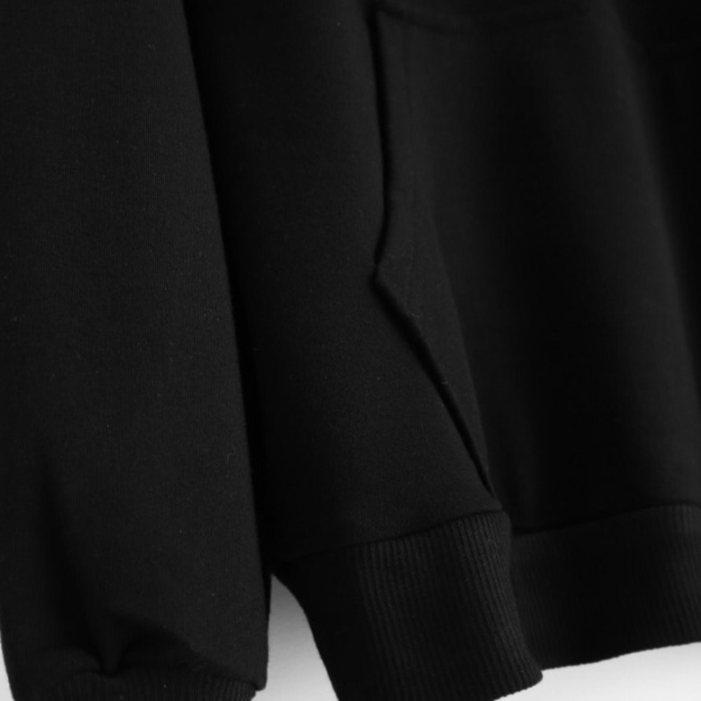 New| BLACK “I’M A CAT” HOODIE SWEATSHIRT - Picture 4 of 4