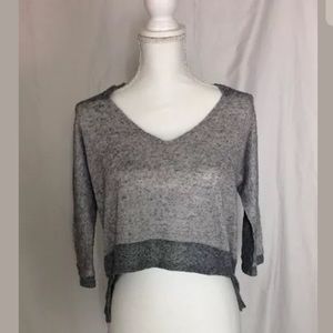 High Low Knit Top
