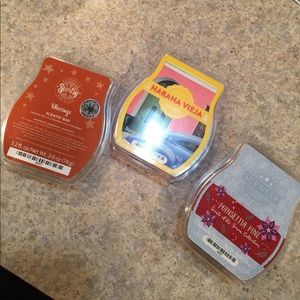 3 scentsy bars