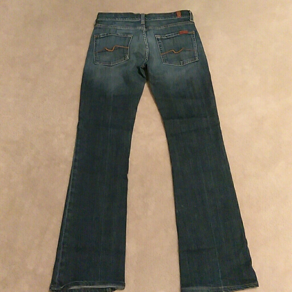7FAM boot cut jeans