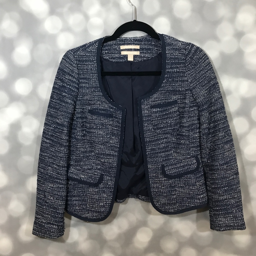 Navy blue jacket from Banana