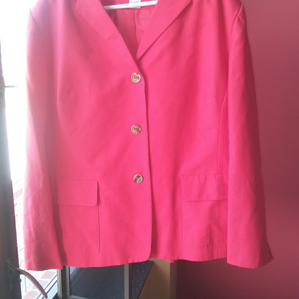 Redish color jacket