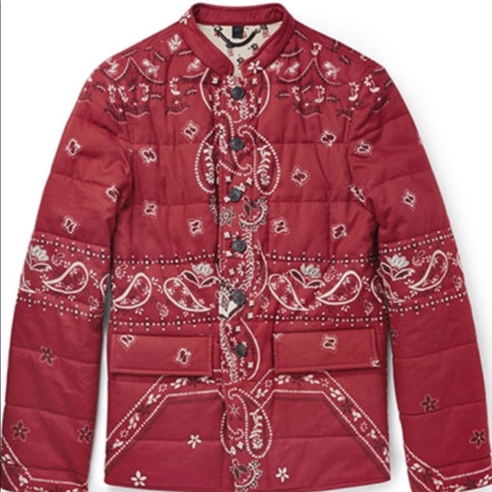 Burberry Prorsum padded paisley jacket