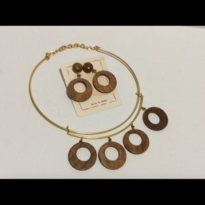 Vintage 60's Necklace Earring Set