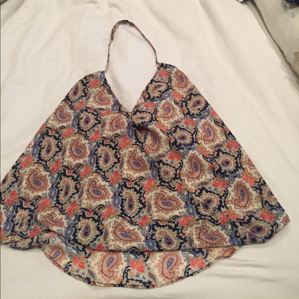 Bishop and young Paisley halter top!
