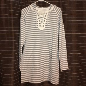 Evy's Tree Brooke Tunic in Thundercloud