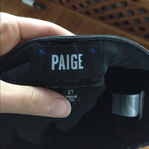 PAIGE Jeans - Paige Margot High Rise Ankle Jeans Washed Black 27 PAIGE Jeans - Paige Margot High Rise Ankle Jeans Washed Black 27