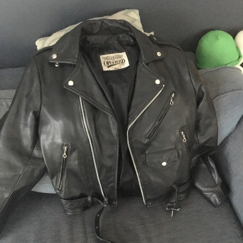 Leather jacket