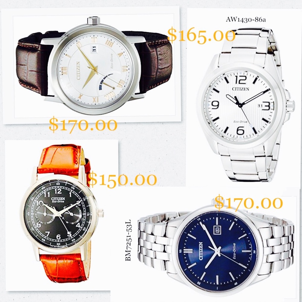 4 citizen watches