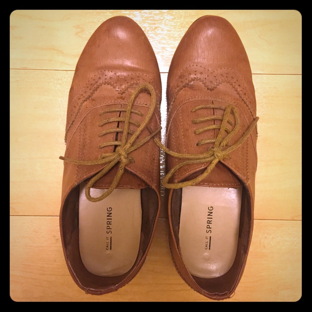 Cute Call it Spring Oxfords