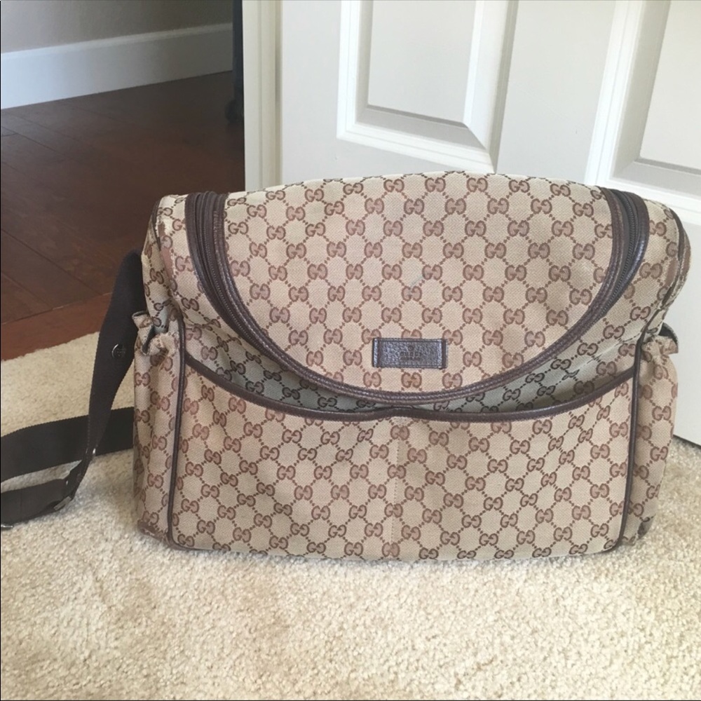 Gucci diaper bag