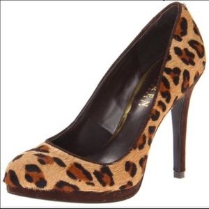 Ralph lauren cheetah pumps-final sale