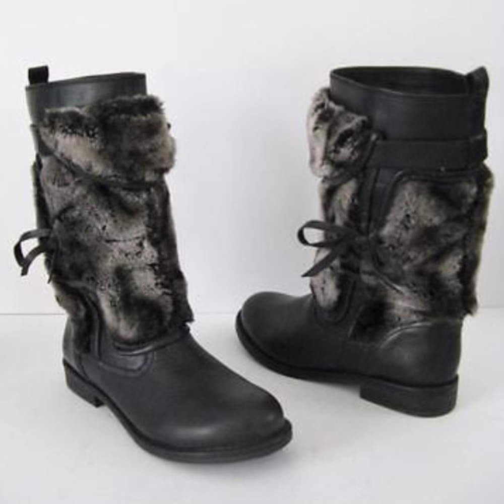 B. makowskiy Taryn leather boots
