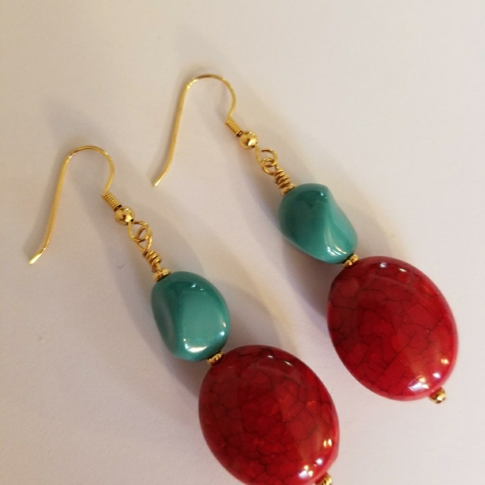 Large Earrings.