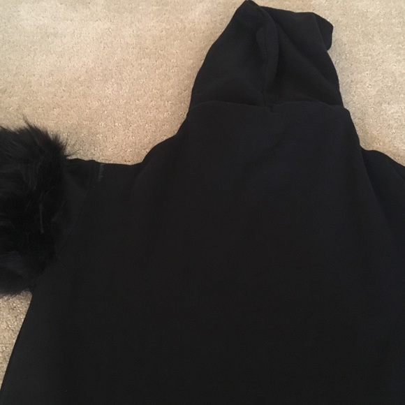 Lukka lux furlicious hooded crop - Picture 5 of 5