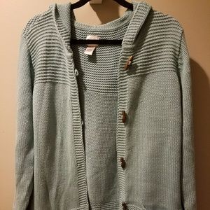 Chico's Hooded Sweater