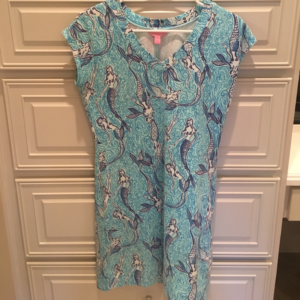 Lilly Pulitzer mermaid dress.