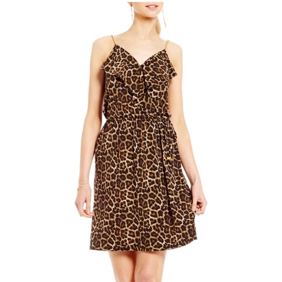 • FINAL PRICE • Michael Kors Leopard Dress - Picture 2 of 4