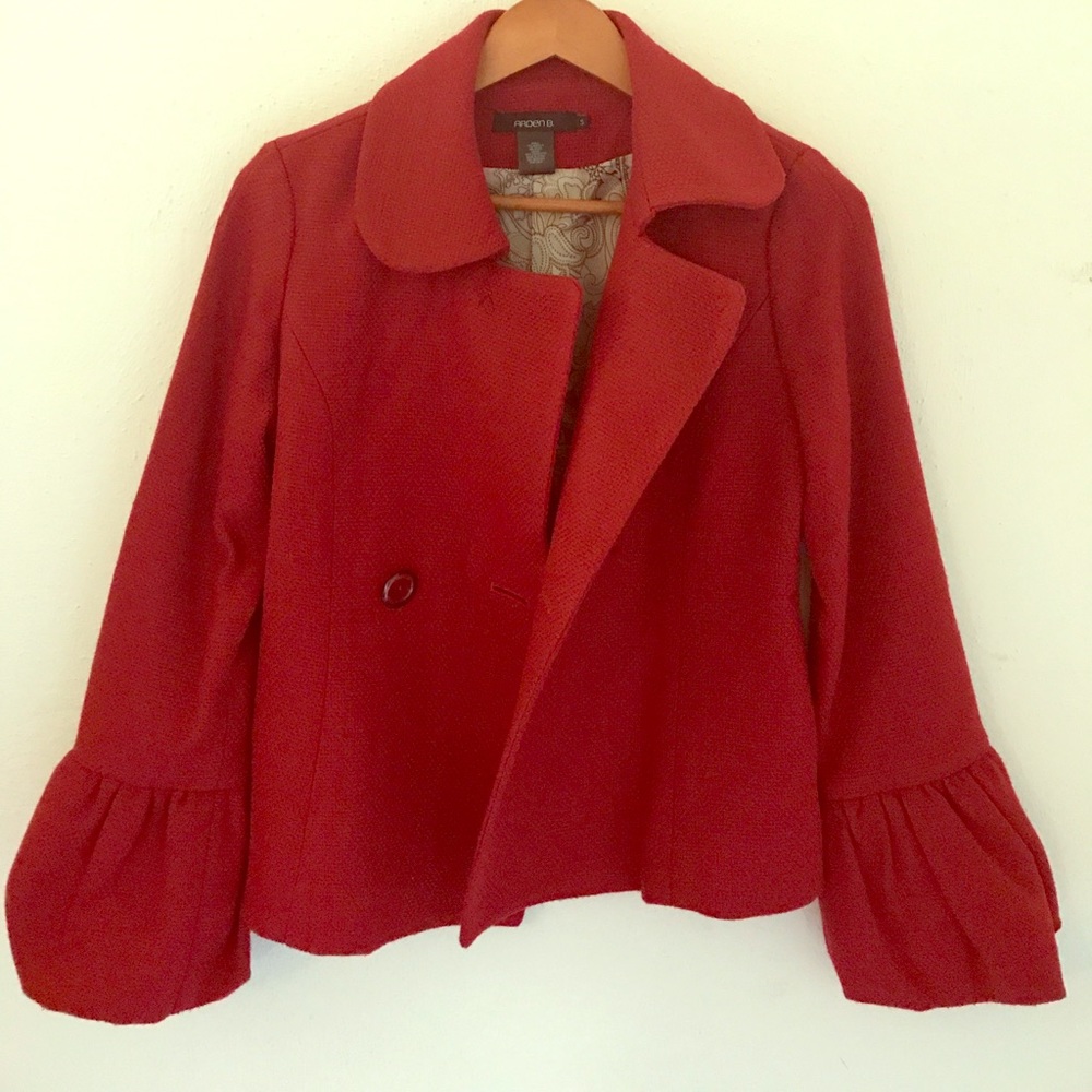 Arden B red jacket