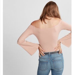 NWT express bell sleeve bodysuit