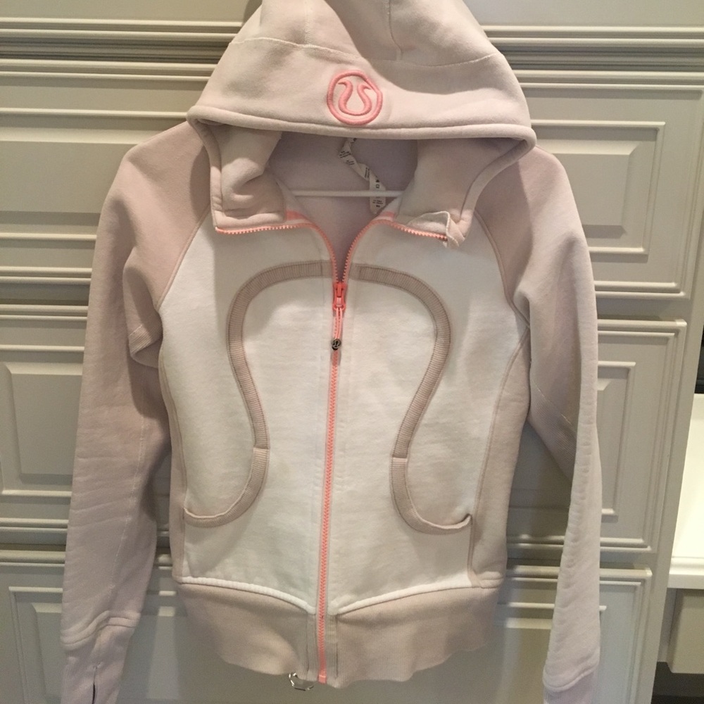 Lululemon fleece lined workout jacket.