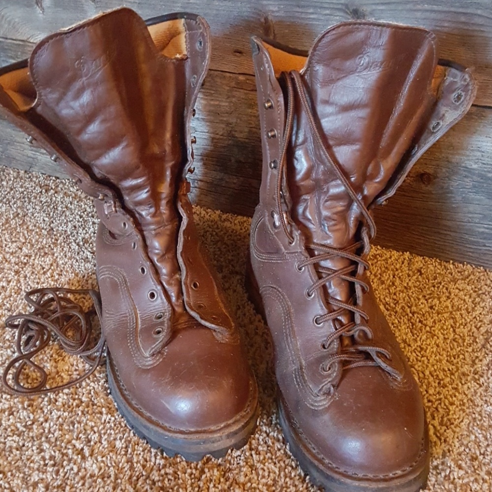 Danner Trophy Mens Leather Hunting Boots-