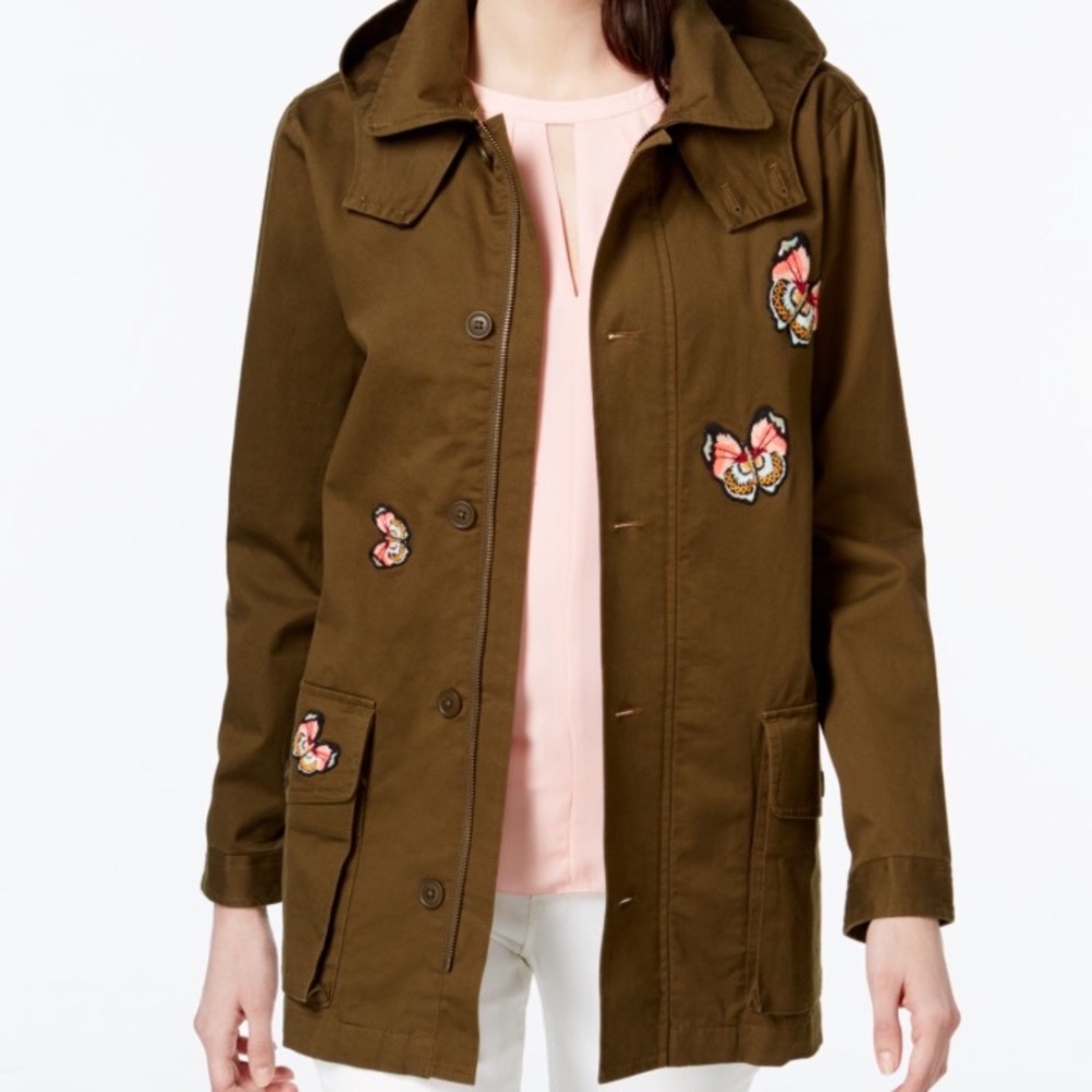 CeCe by Cynthia Steffe butterfly jacket