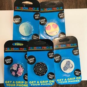 Pop selfie phone holders