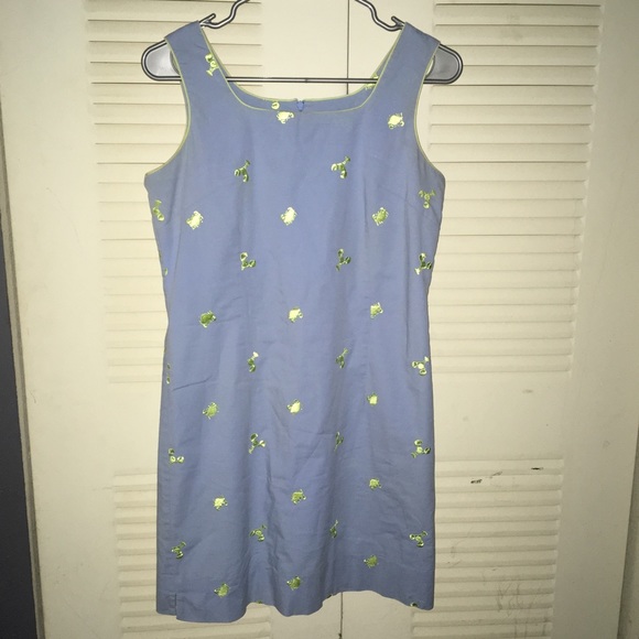 Lilly Pulitzer Dresses & Skirts - Lilly Pulitzer White Label Dress 6 crab/lobster