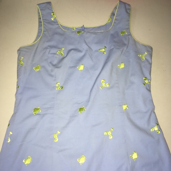 Lilly Pulitzer White Label Dress 6 crab/lobster - Picture 6 of 7