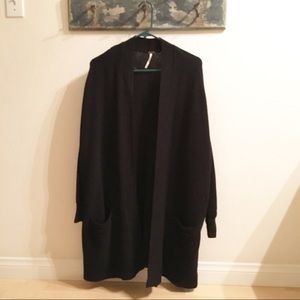 Free People black over sized sweater.