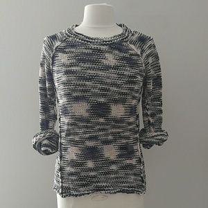 Rebecca Taylor Marled Cotton Sweater