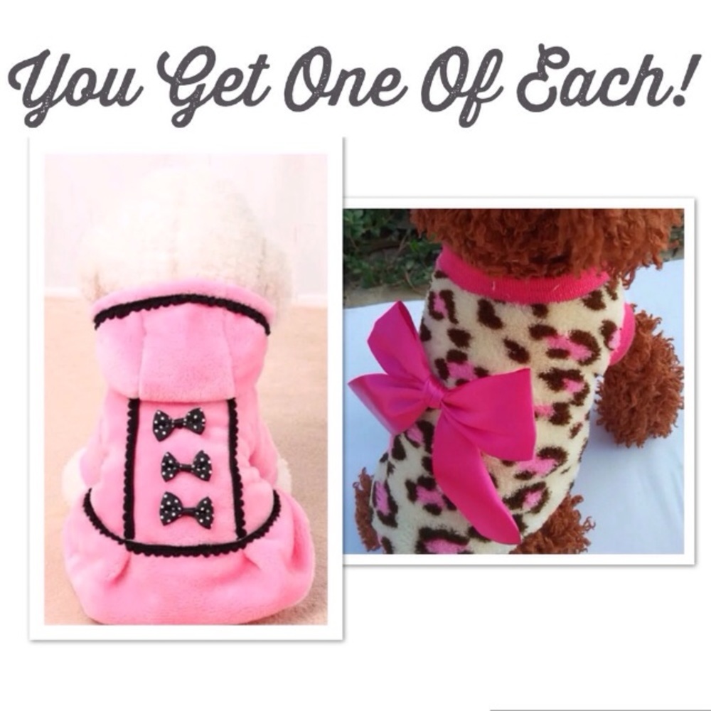 🐶 Puppy / dog clothes! Two for the price of one!