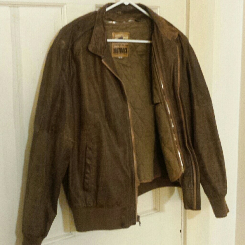 Leather jacket