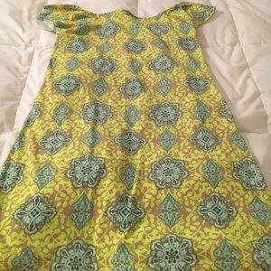 Dress and swimsuit cover up