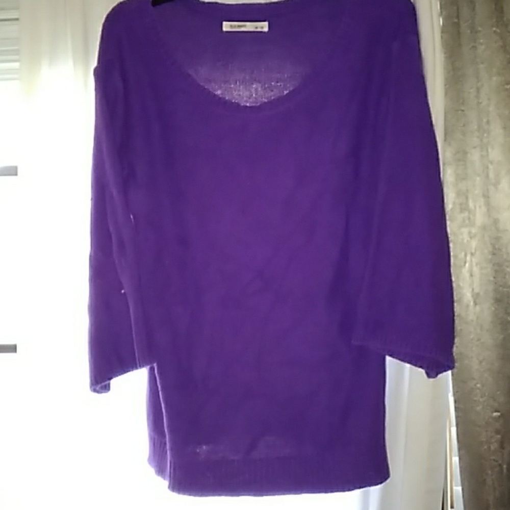 Purple old navy sweater