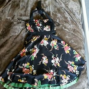 Anthropologie beautiful silk party dress