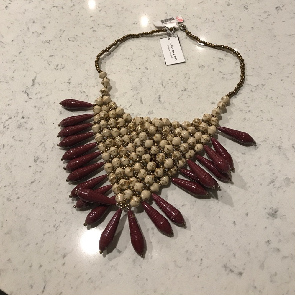 Thirty One Bits Statement Necklace