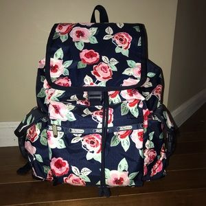 Floral backpack