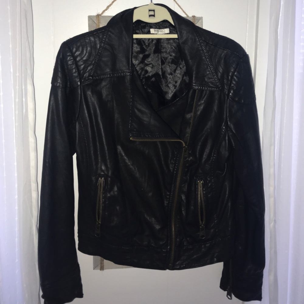 Faux Leather Jacket
