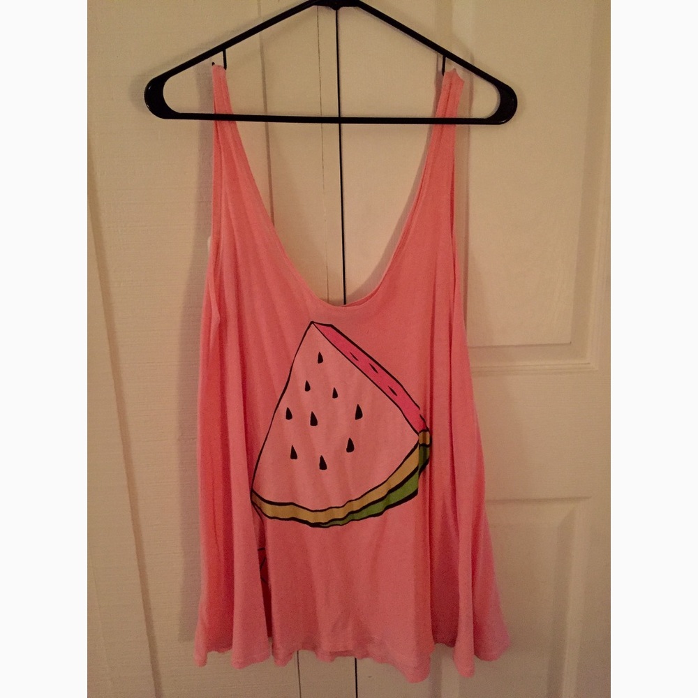 Wildfox orange watermelon beach over up