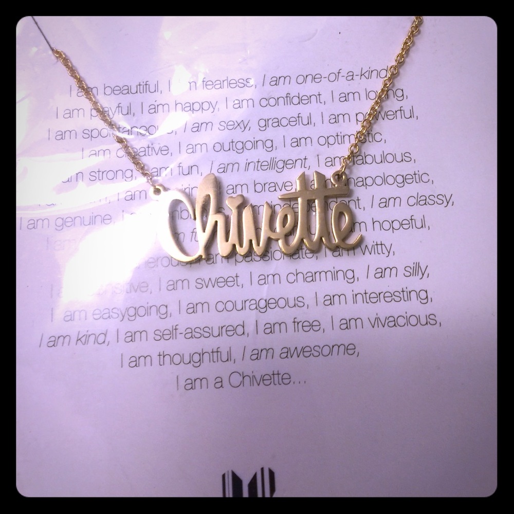 Chivette Necklace NWT never opened.