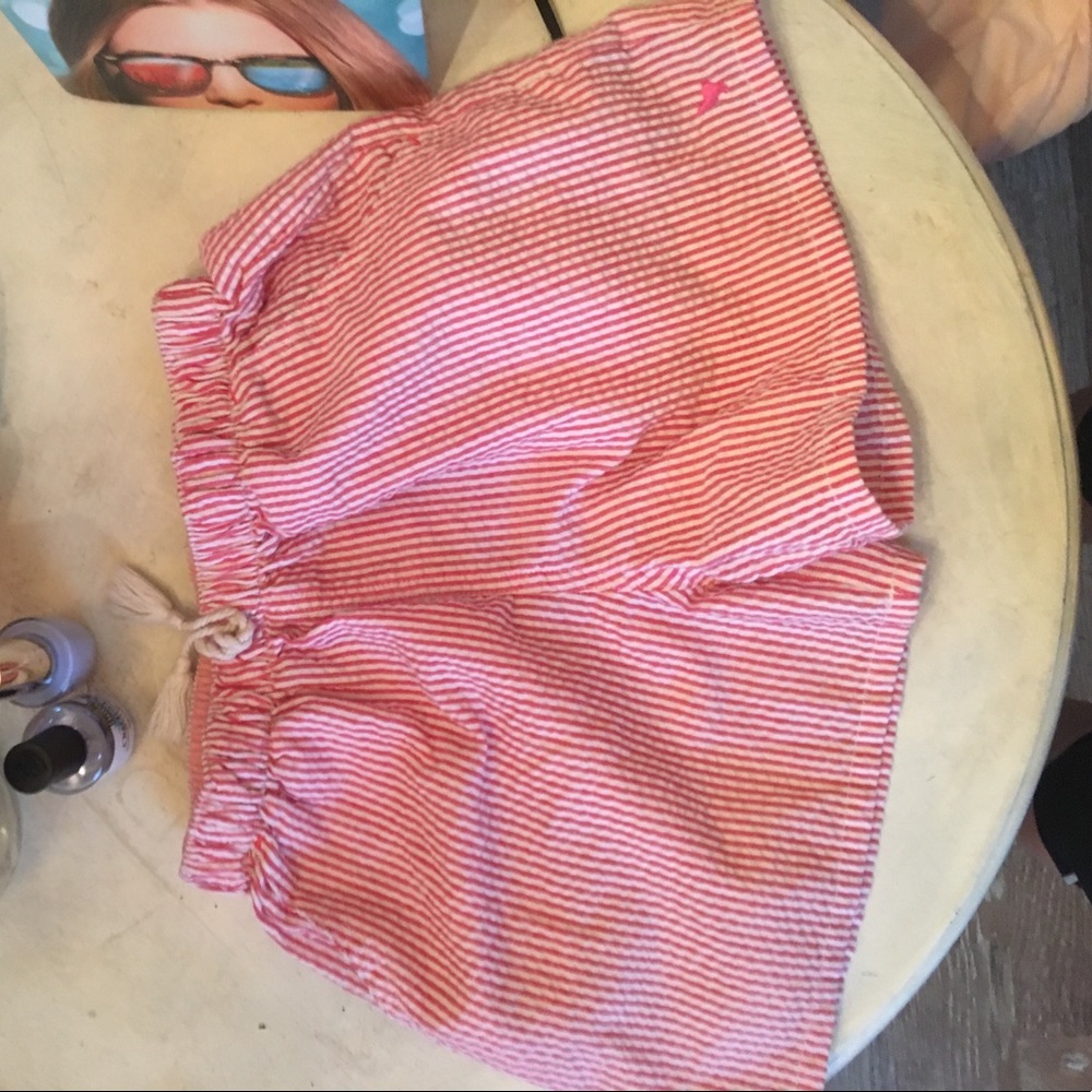 Pink chicken kids shorts