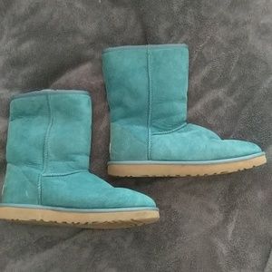 Turquoise UGG boots